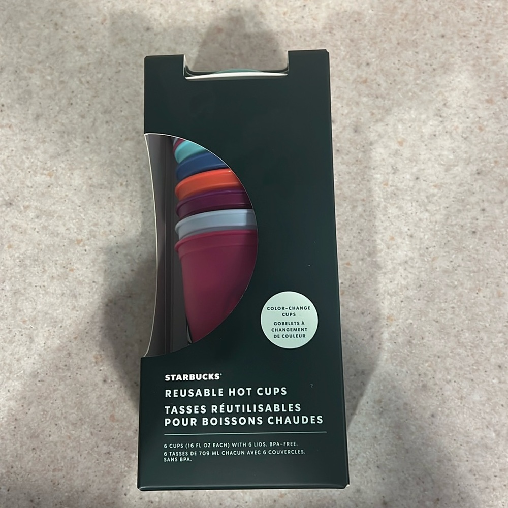 Starbucks reusable hot cups
